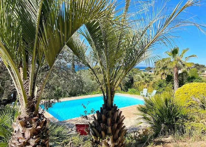 Magnifique Avec Piscine Vue 사나리쉬르메르