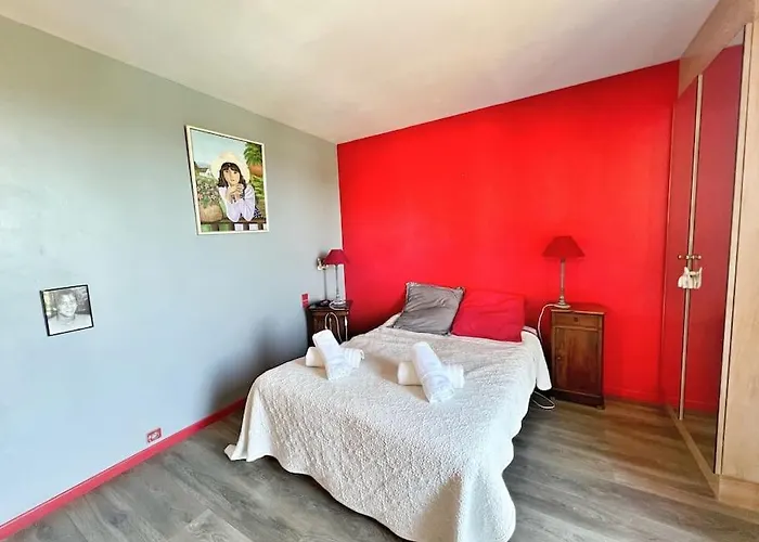 빌라 Magnifique Avec Piscine Vue 사나리쉬르메르